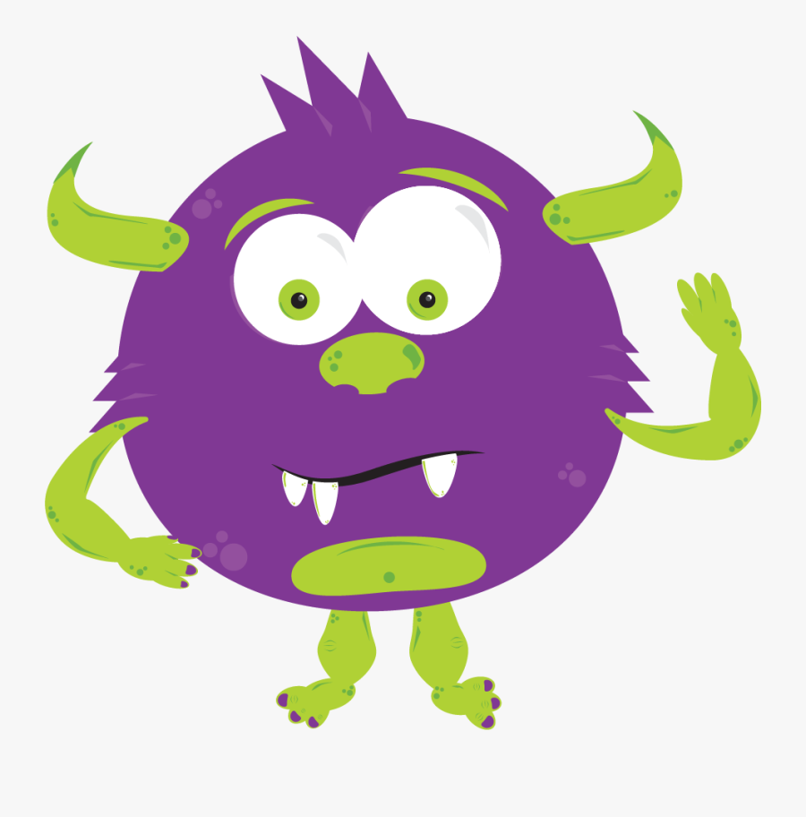 Cartoon Monster - Cartoon, Transparent Clipart