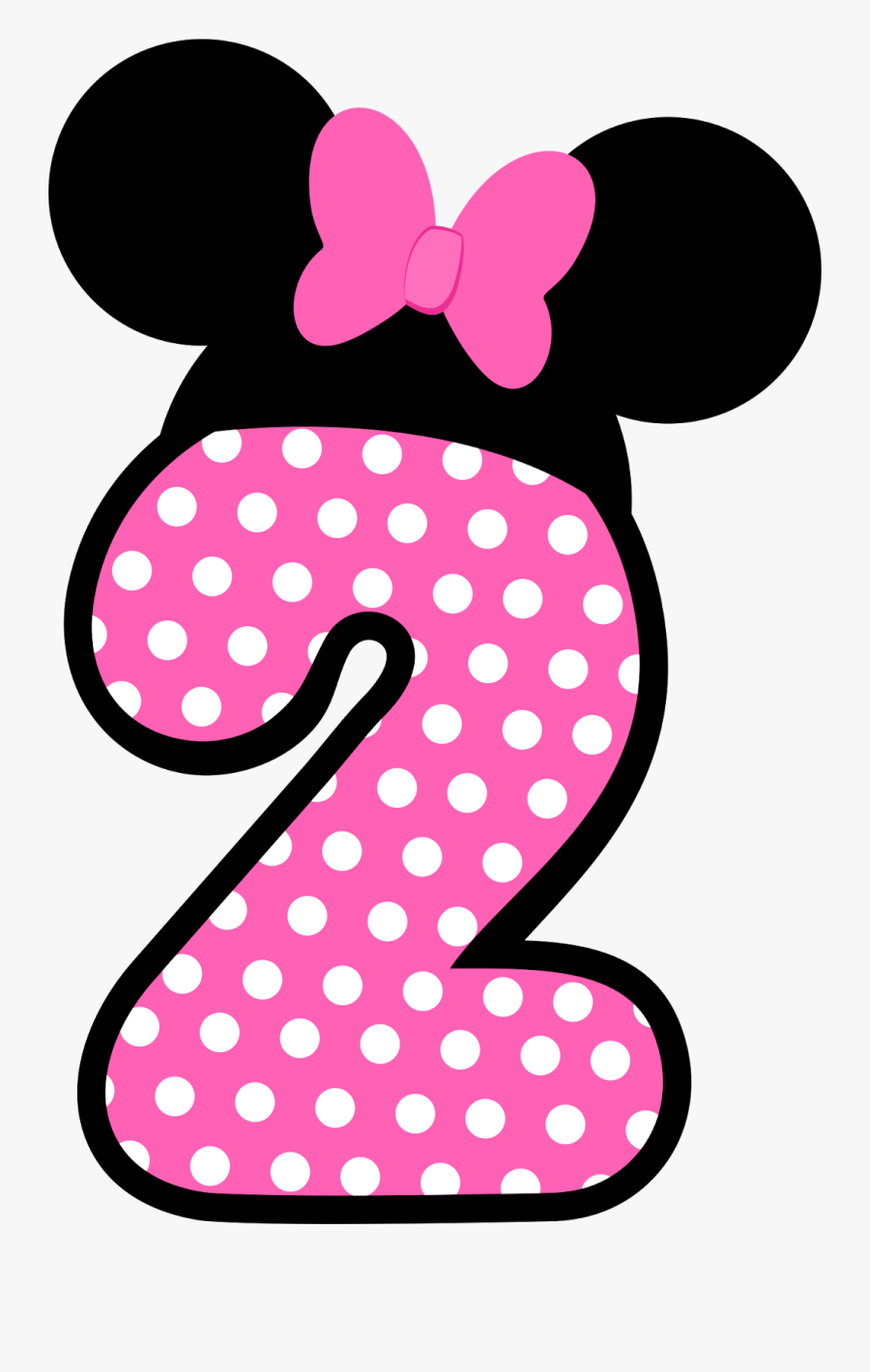 N Meros A Lo - Minnie Png, Transparent Clipart