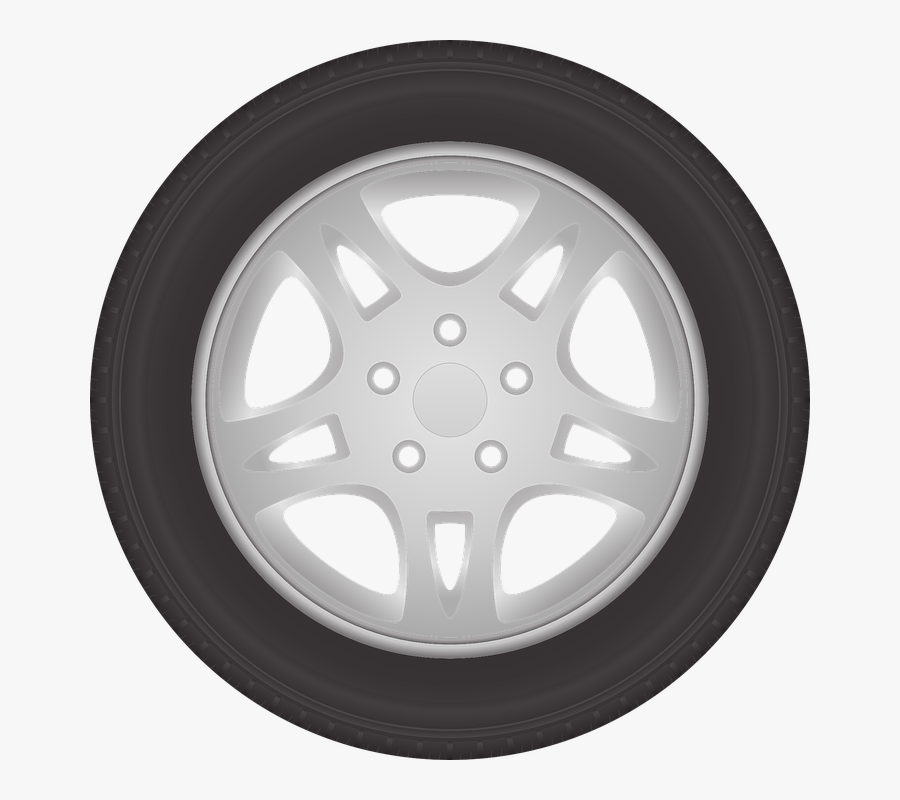 Transparent Car Tyre Clipart - Car Tyre Transparent, Transparent Clipart