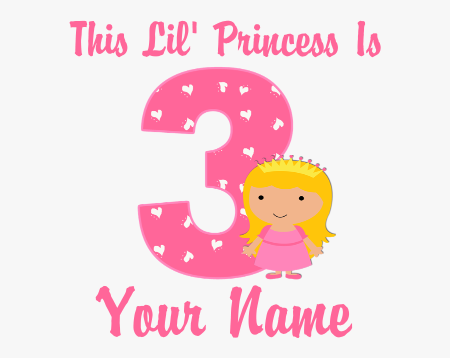 Transparent Number 2 Birthday Png - 3rd Birthday Png, Transparent Clipart