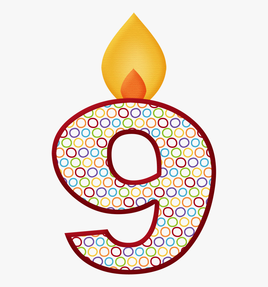 Happy Birthday 9 Png, Transparent Clipart