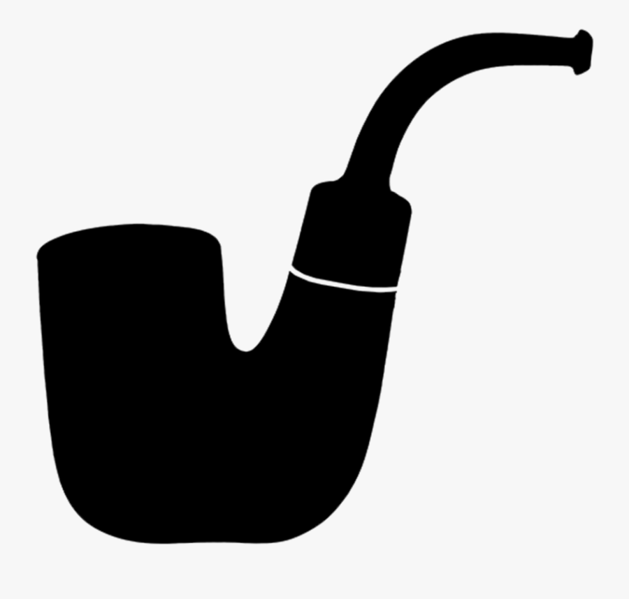 Oom Paul/hungarian Silhouette - Tobacco Pipes Png Silhouette, Transparent Clipart