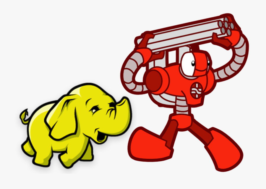 Big Data Logo Hadoop, Transparent Clipart