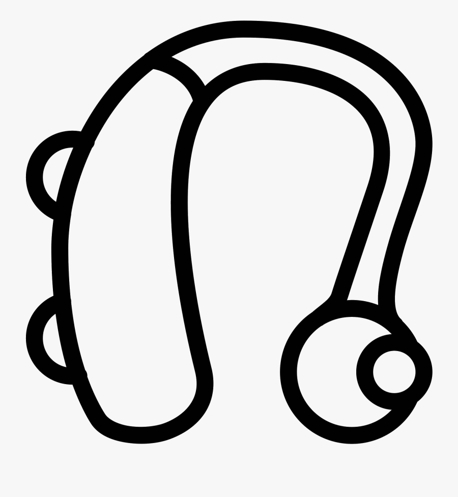 Png File Svg - Drawings Of Hearing Aids, Transparent Clipart