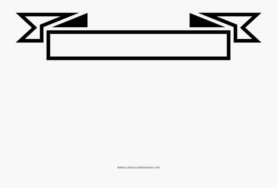 Ribbon Banner Coloring Pages
