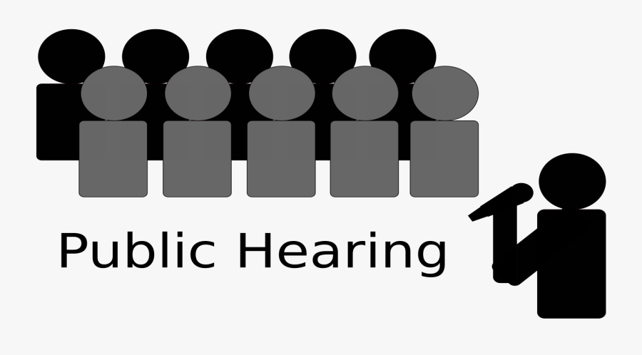 Public Hearing Clip Arts - Public Hearing, Transparent Clipart