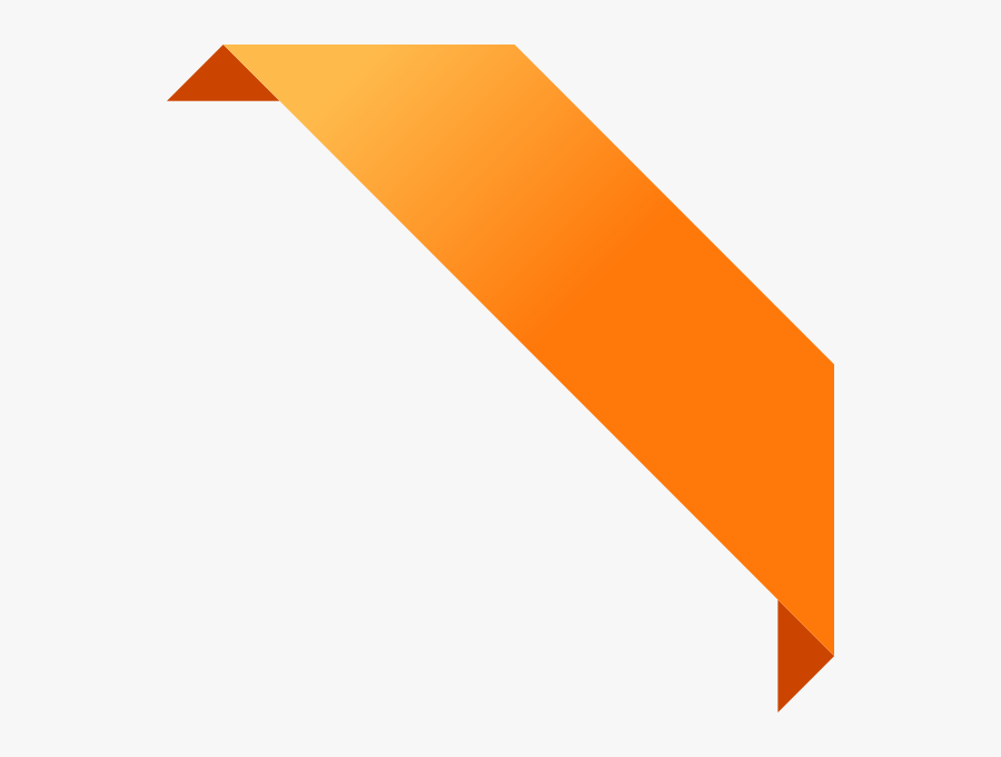 Image Black And White Banner Encode Clipart To Base - Orange Banner Vector Png, Transparent Clipart