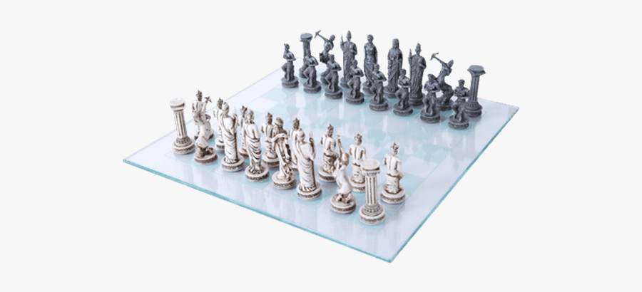 Clip Art Mythology Cc By Medieval - Jason And The Argonauts Chess Set, Transparent Clipart