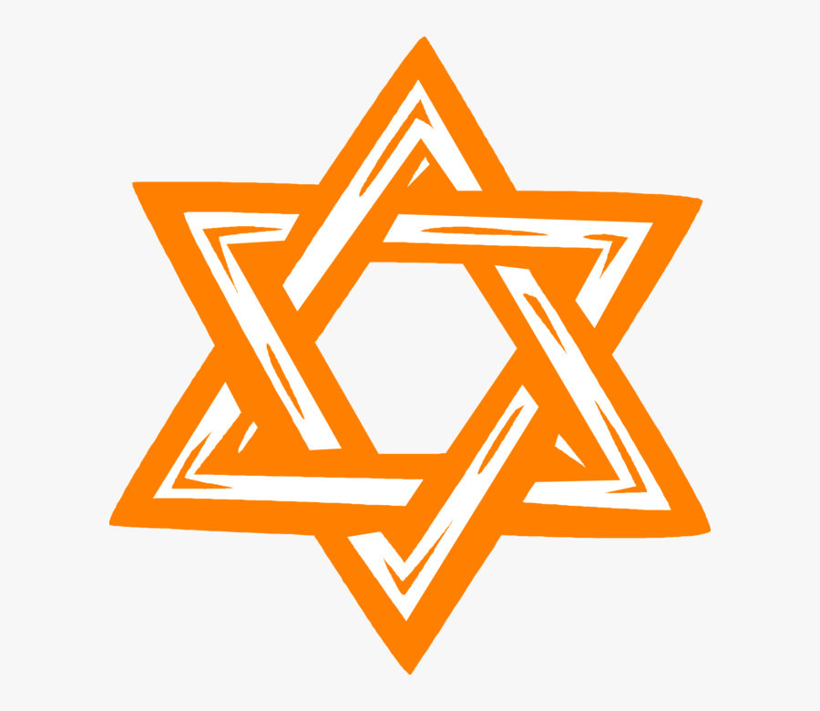 Vector Illustration Of Star Of David Shield Of David - God As One Judaism, Transparent Clipart