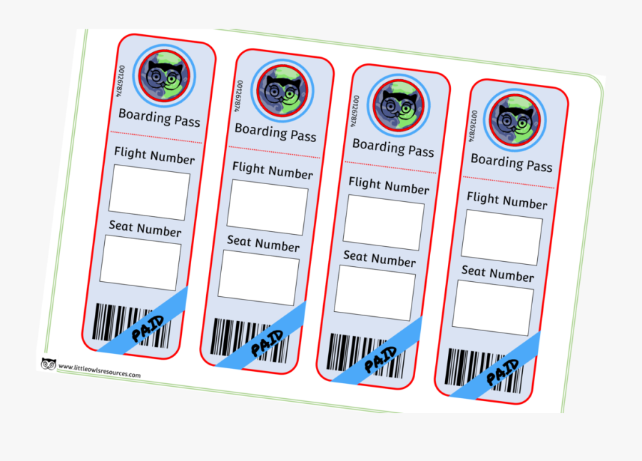 Boardingpasscover - Airport Custom Role Play Printable, Transparent Clipart