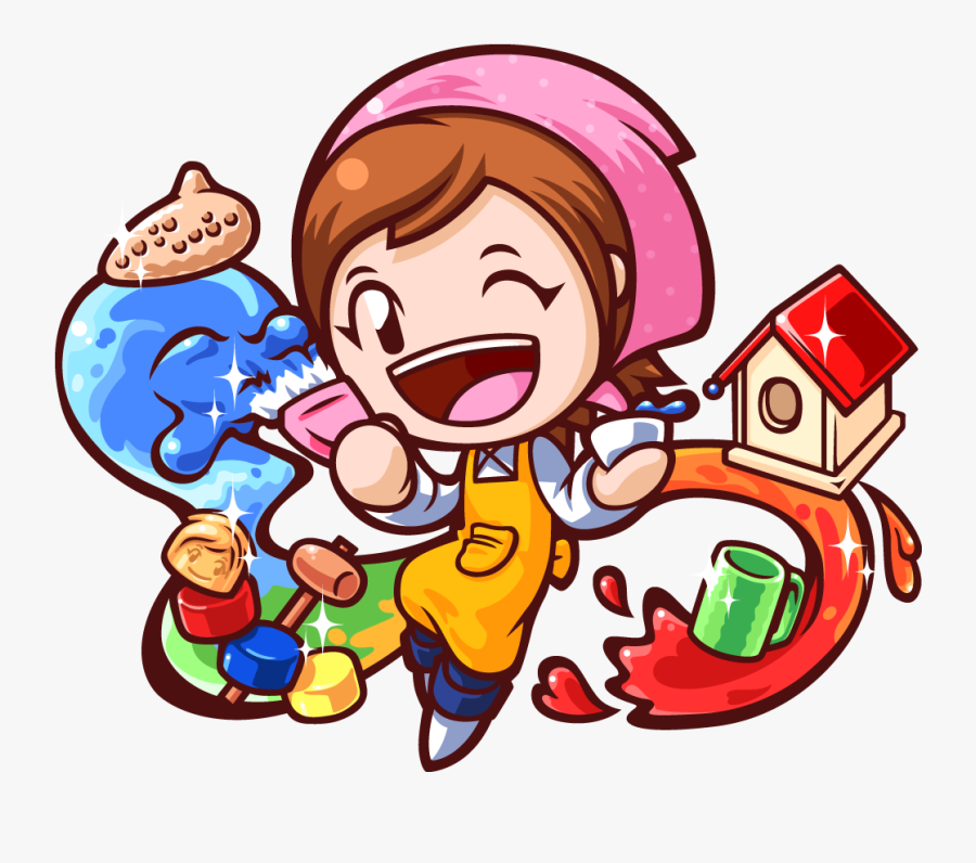 Cooking Mama Bon App - Cooking Mama Cute, Transparent Clipart