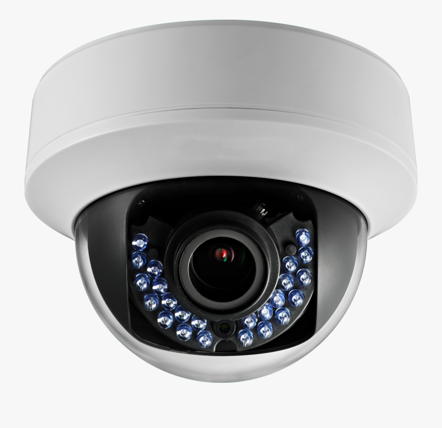 Transparent Security Cameras Png - Ds 2ce56c5t Vfir 2.8 12mm, Transparent Clipart