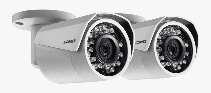 Home Security System With 2 Hd 1080p Security Cameras - Security Cameras Hd, Transparent Clipart