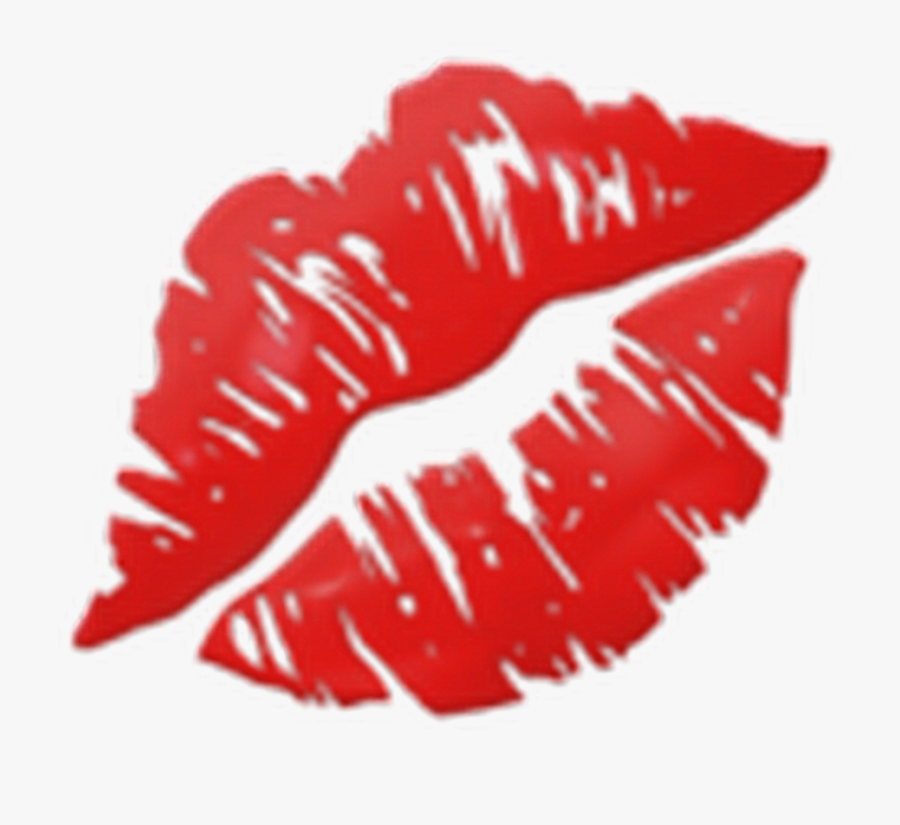 Kiss Emoji, Transparent Clipart