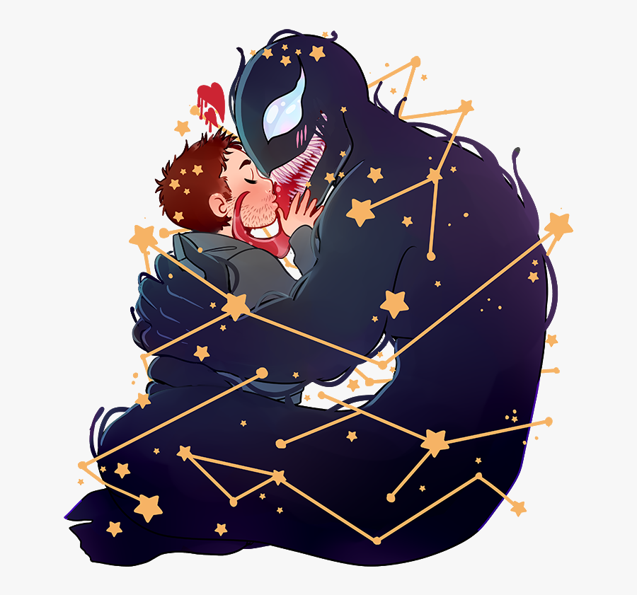 The Entire Universe, Saga, Romanogers, Clintasha, Marvel - Venom X Eddie Blanket, Transparent Clipart
