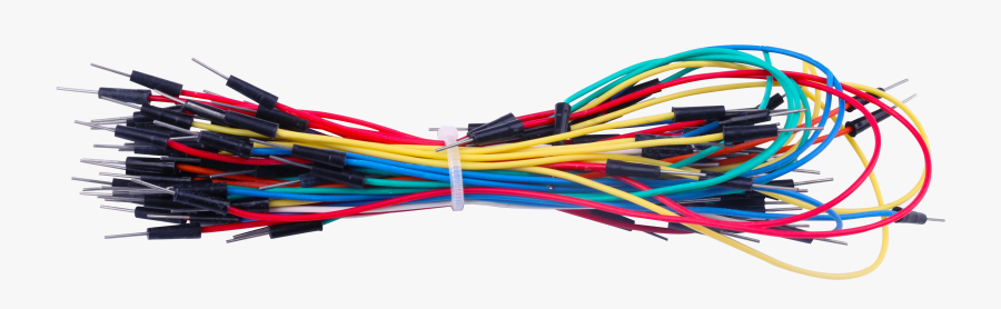 Elegoo 130pcs Solderless Flexible Breadboard Jumper - Electric Wires Png Clipart, Transparent Clipart