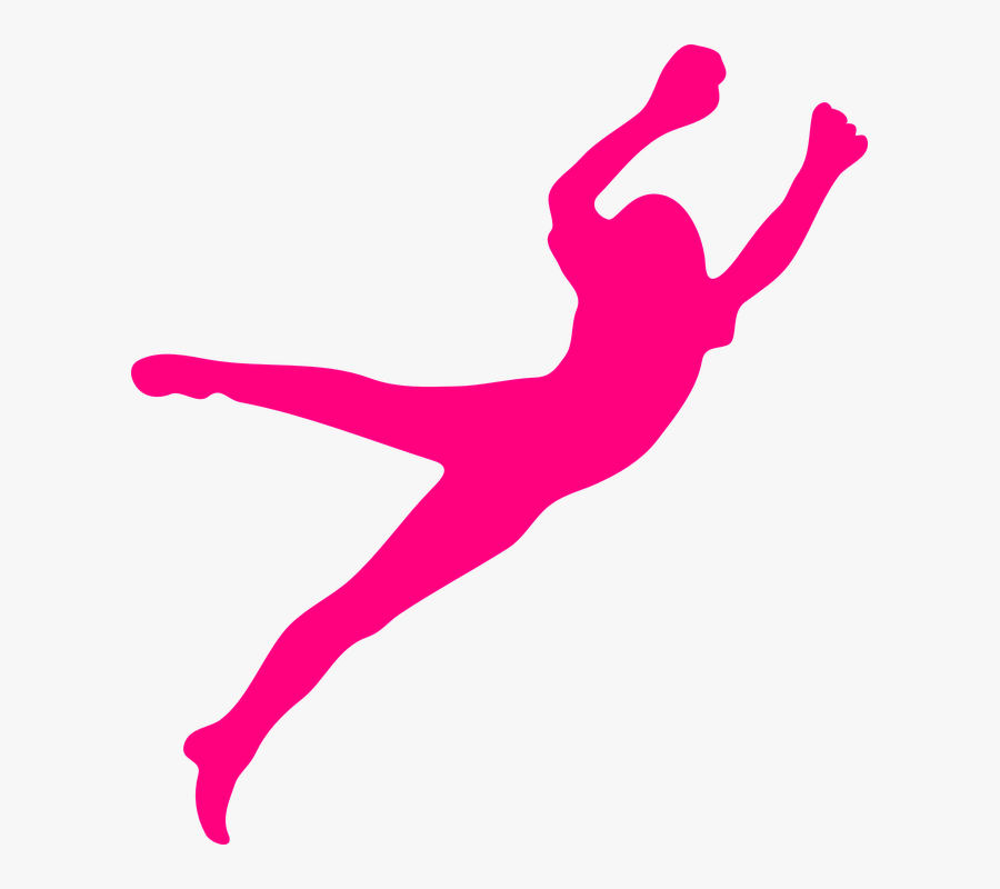 Goalkeeper Silhouette, Transparent Clipart