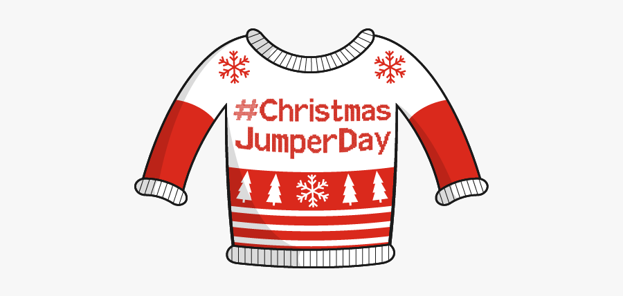 Christmas Jumper Day By Save The Children Uk - Christmas Jumper Day Sticker, Transparent Clipart