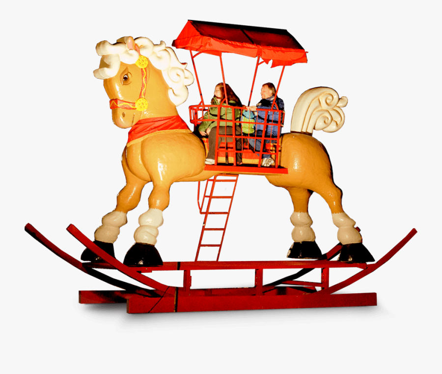 Transparent Carousel Horse Png - Toboggan, Transparent Clipart