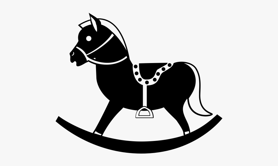 rubber rocking horse