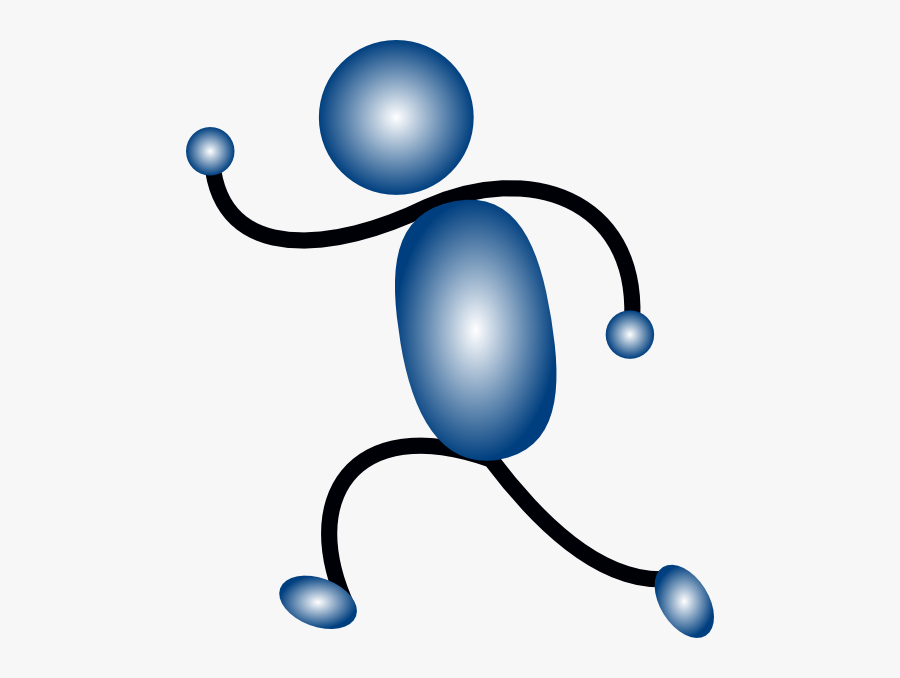 Stick Figure Walking Clip Art Free, Transparent Clipart