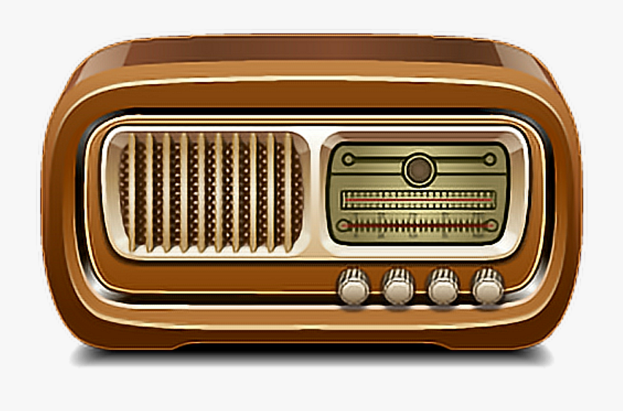 Download Radio Retro Oldradio Old Freetoedit, Transparent Clipart