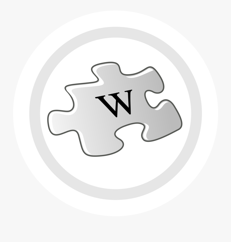 Wikipedia Logo, Transparent Clipart