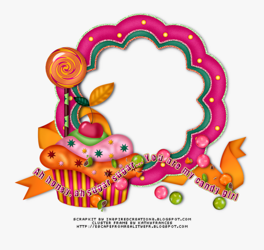Frame Of The Candy Png, Transparent Clipart