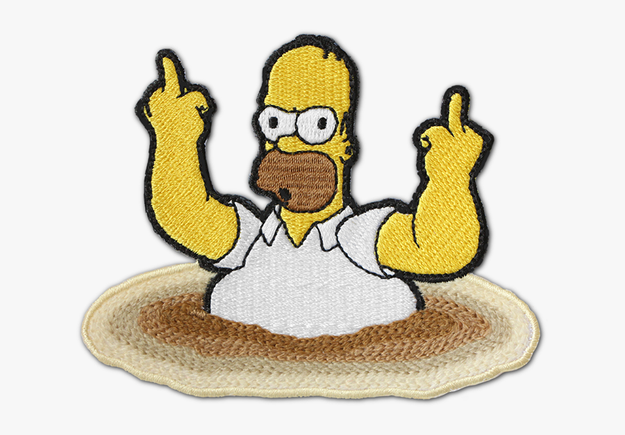 Transparent Angry Mob Png - Stickers The Simpsons Whatsapp, Transparent Clipart
