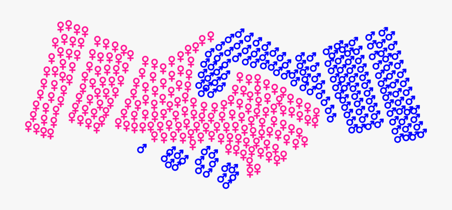 Men And Women Gender Role, Transparent Clipart