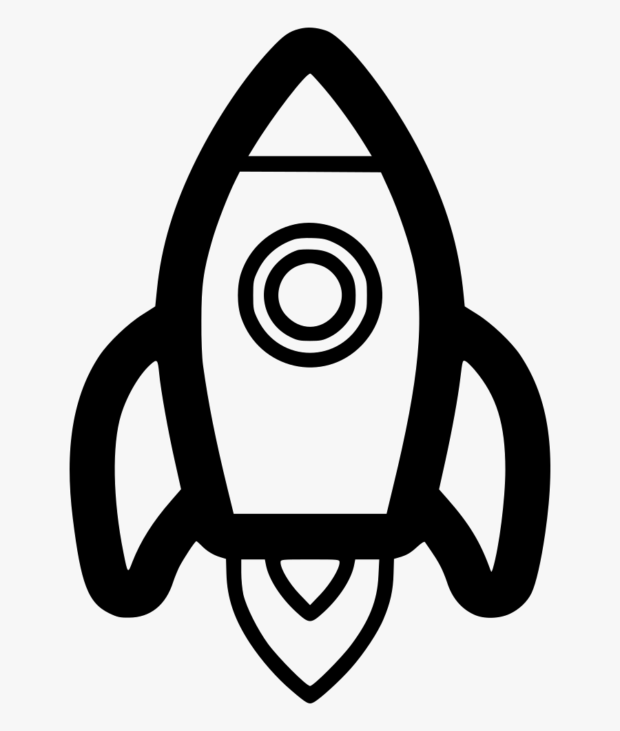 Rocketship Icon Transparent / Rocket Ship Vector Icon Isolated On