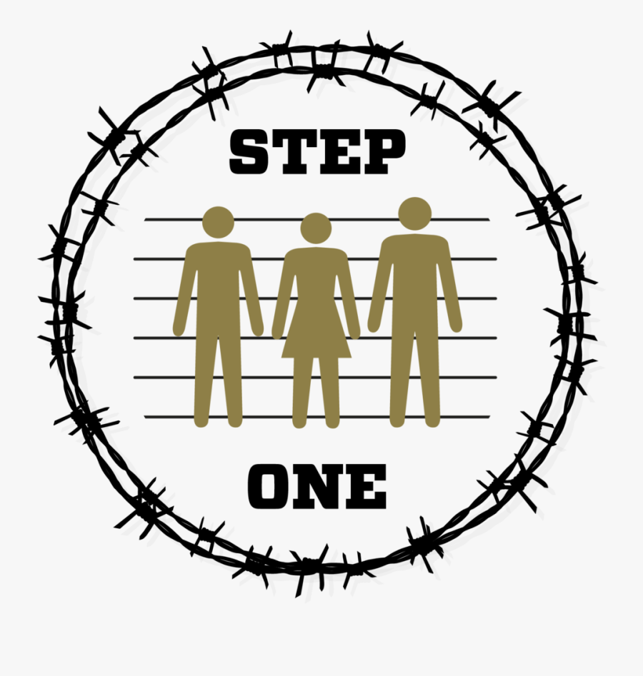 How To Play Steps-01 - Barbed Wire Wreath Svg, Transparent Clipart