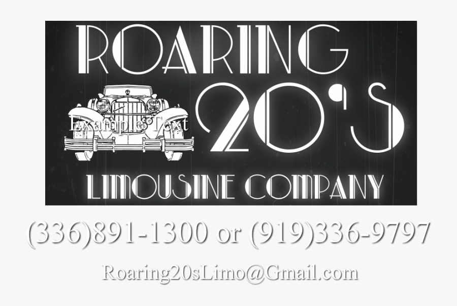 Transparent Roaring 20s Png - Poster, Transparent Clipart