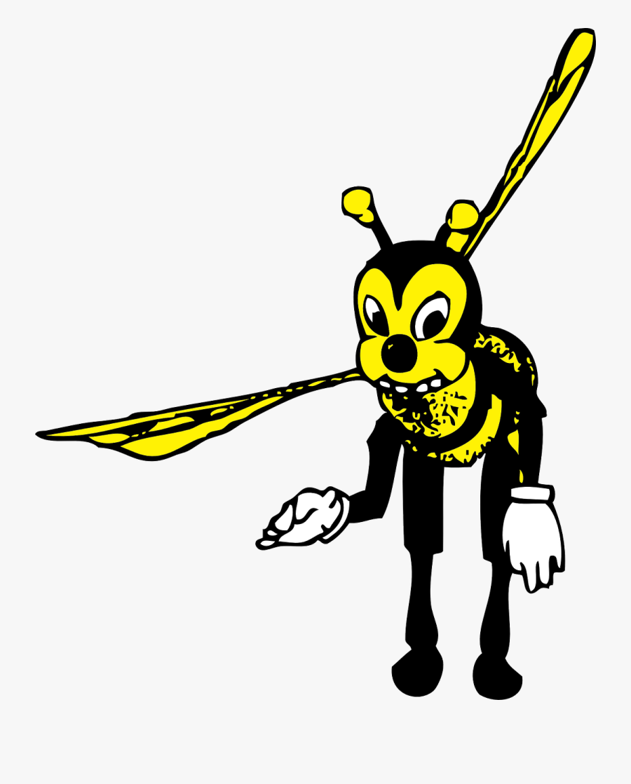Honey Bee Bumblebee Bee Free Picture - Bowing Bee, Transparent Clipart