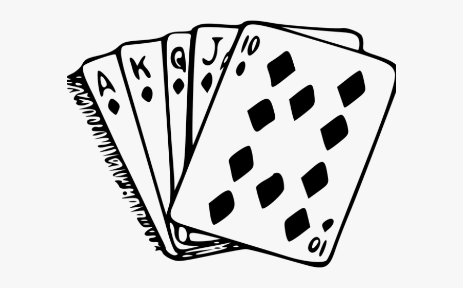 Royal Flush T-shirt Poker Texas Hold Em - Poker Clipart Png, Transparent Clipart