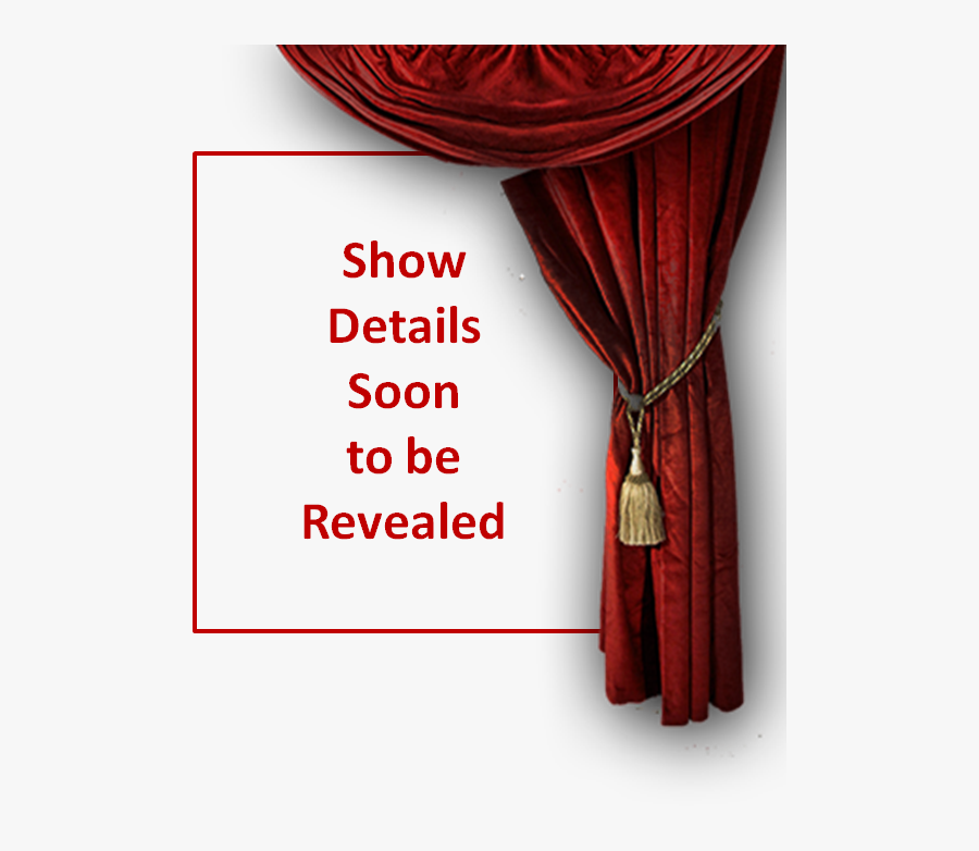 Transparent Theatre Curtain Png - Red Curtains, Transparent Clipart