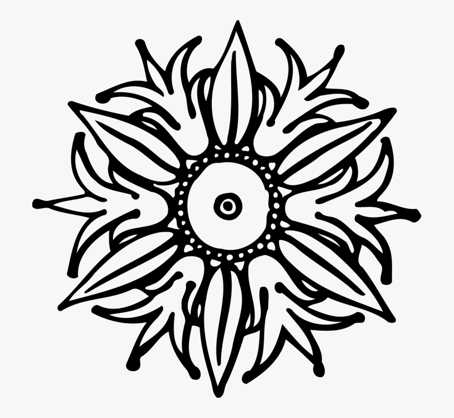 Symmetry,monochrome Photography,artwork - Circle, Transparent Clipart