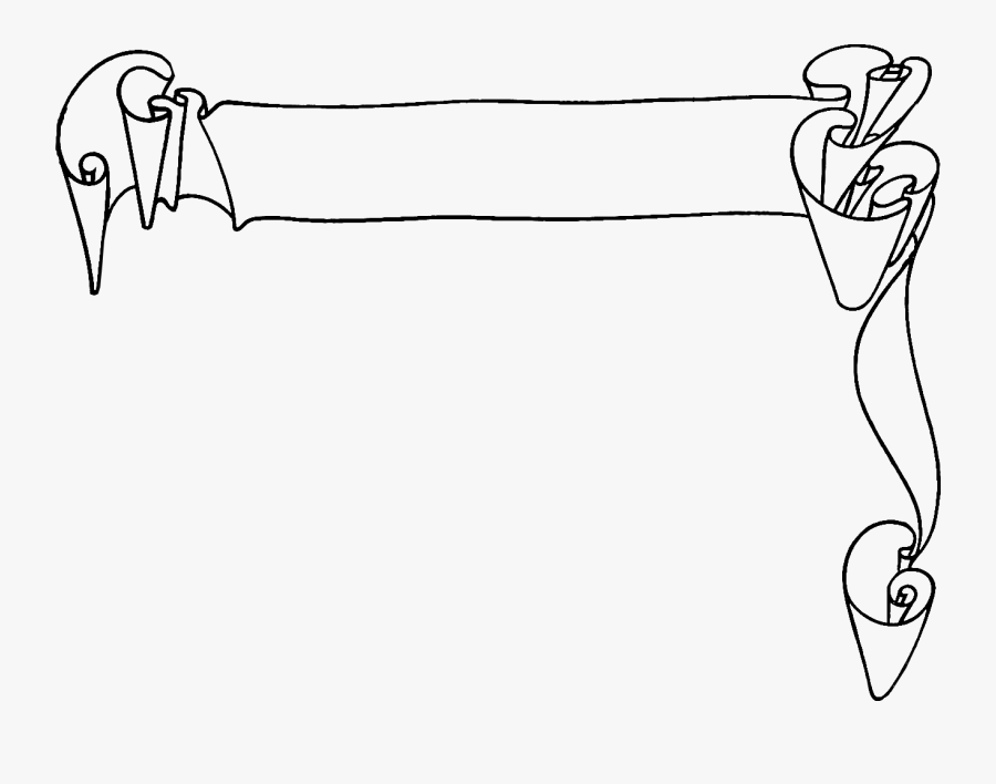 Drawing Web Banner - Line Art, Transparent Clipart