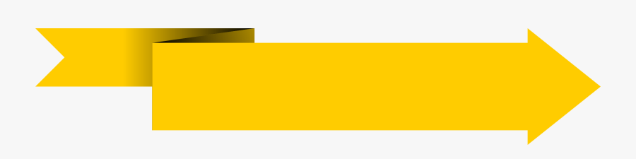 Yellow Banner Ideal Vistalist Co Worn Vintage American - Yellow Banner Transparent Background, Transparent Clipart