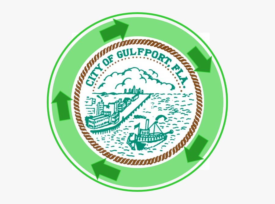 City Of Gulfport Logo, Transparent Clipart