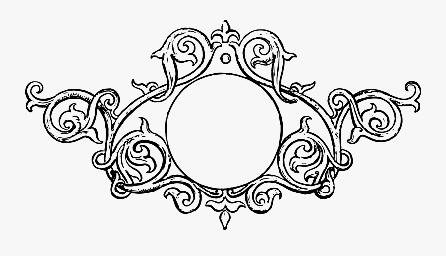 Free Stock Ornate Vintage - Vectores Vintage Frame Png, Transparent Clipart
