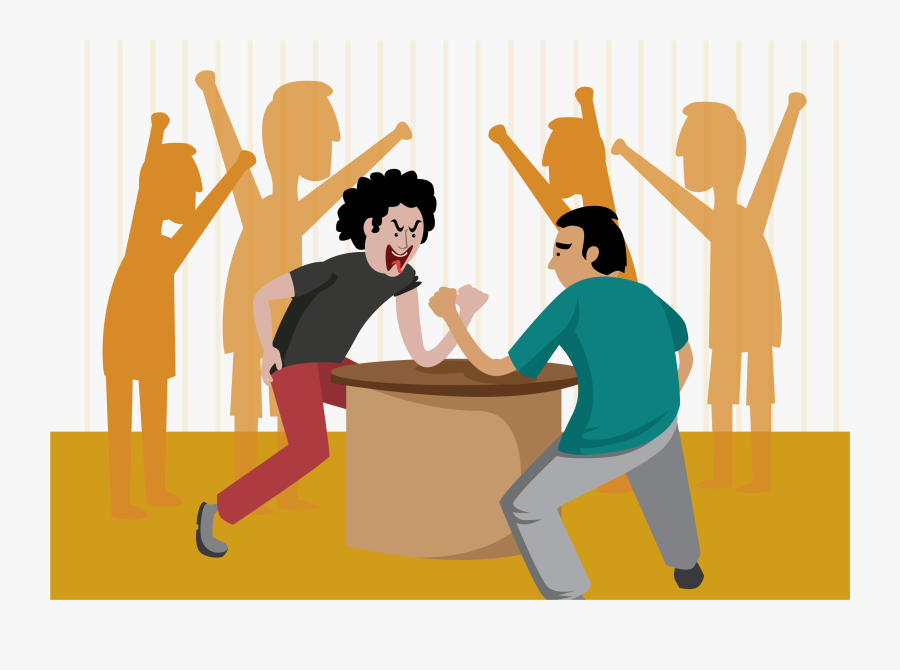 Wrestling Anger Clip Art - Clip Art, Transparent Clipart