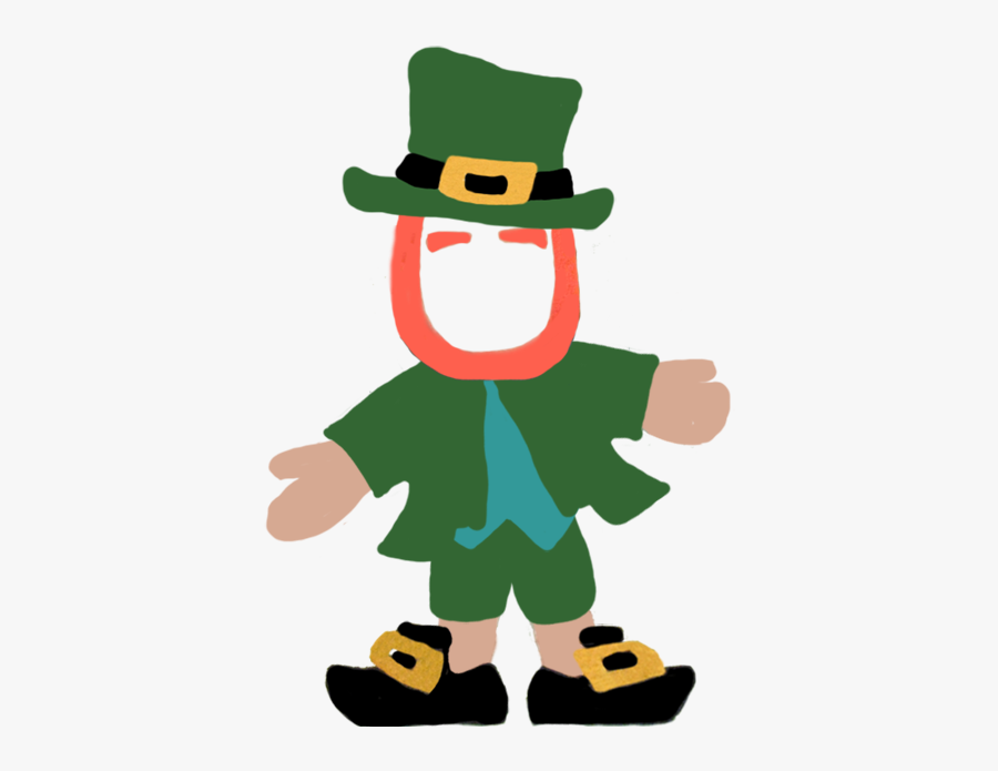 Five Little Leprechauns St - Cartoon, Transparent Clipart