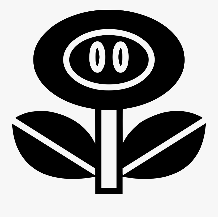 Flower Power Up Fire - Circle, Transparent Clipart