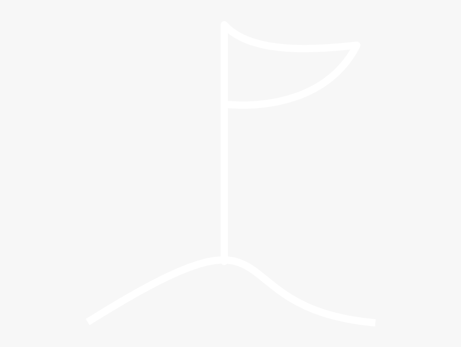 White Golf Green Svg Clip Arts - Johns Hopkins Logo White, Transparent Clipart