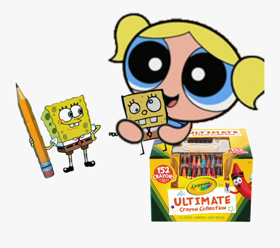 Ready For Action - Crayola 152 Crayons, Transparent Clipart