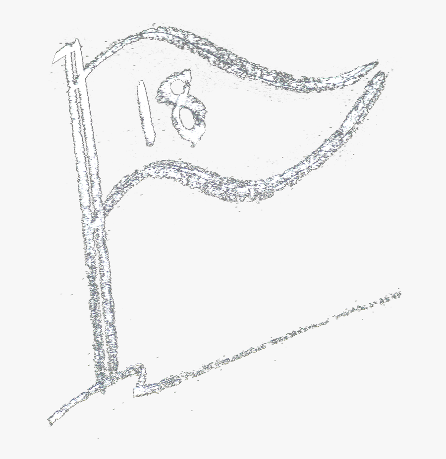 Flag - Sketch, Transparent Clipart