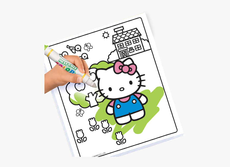 Spring Com Color Like - Colouring Pages Hello Kitty Princesses, Transparent Clipart