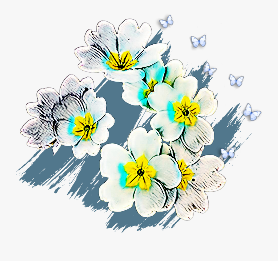 #freesticker #overlay #blend #flowers #vector #flowerpower, Transparent Clipart