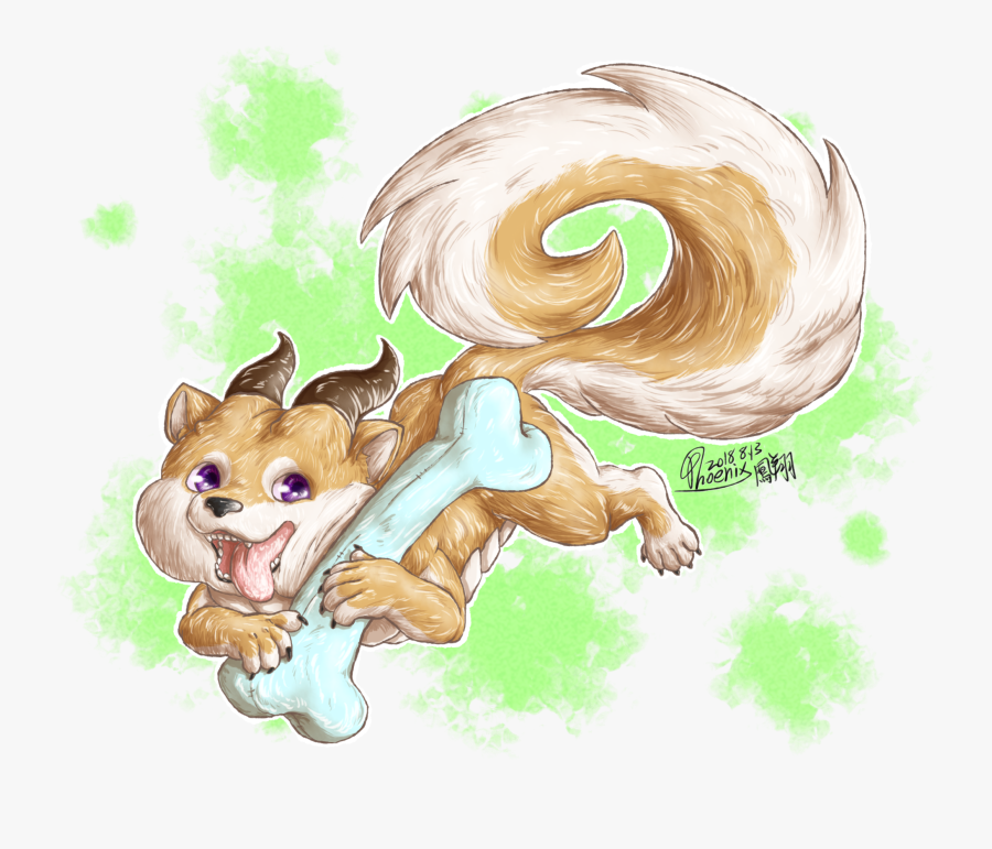 Shiba Inu Dragon - Illustration, Transparent Clipart